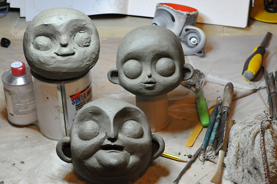 11- faces sculpting